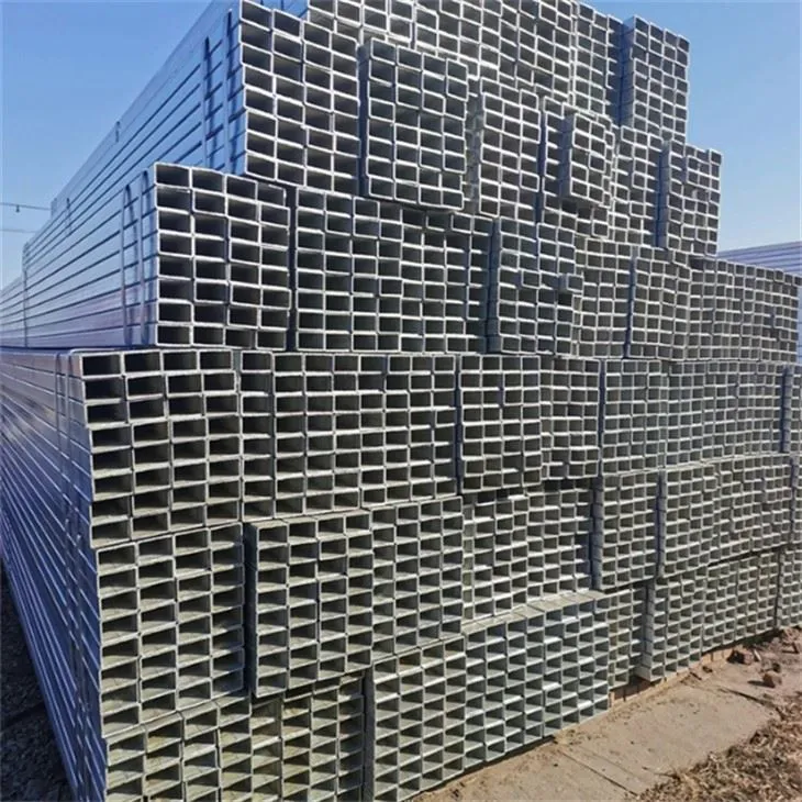 أنبوب مجلفن مربع ملحوم بدون درزات St37